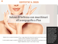 Tablet Screenshot of esteticairispisa.com